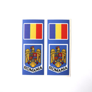 autocolant steagul romaniei